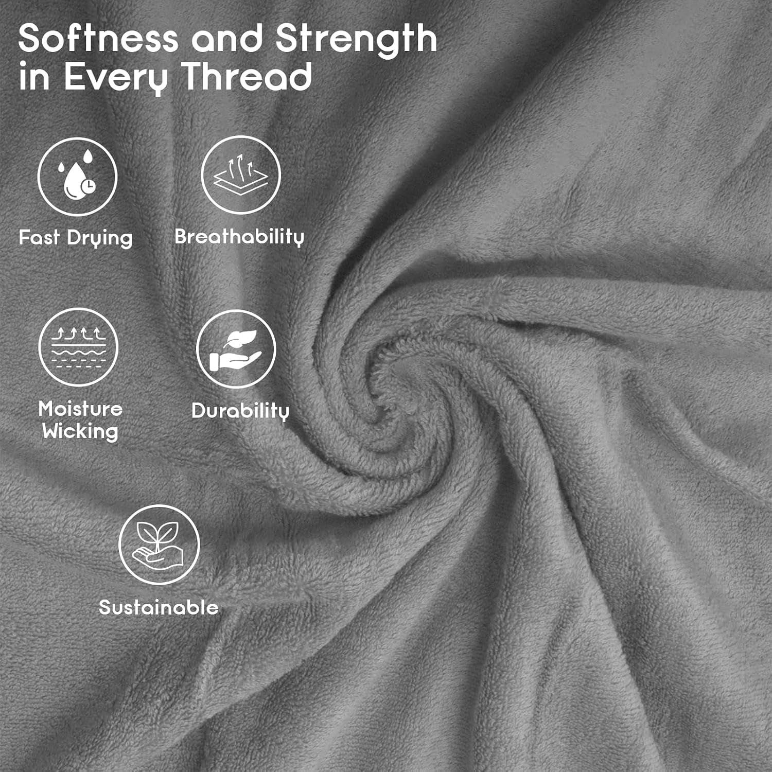 Premium Jumbo Bath Towels Pack of 2, Beach Towel, Extra-Large Bath Sheets, 100% Cotton, Super Soft, Highly Absorbent, Quick Dry, Durable, Great Value, Perfect for Home & Bathroom - Platinum
