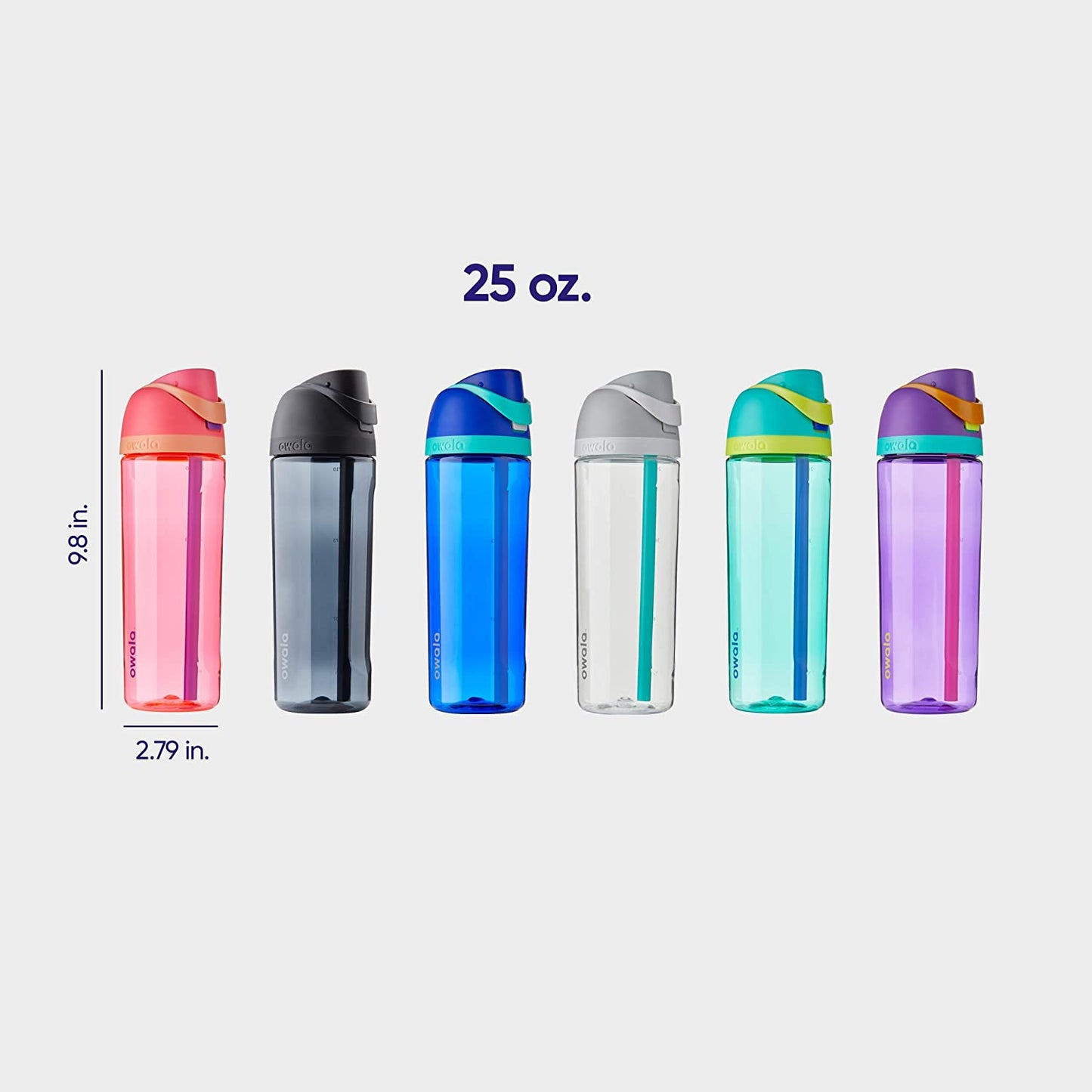 Owala Freesip Tritan Water Bottle 25 Oz Shy Marshmallow