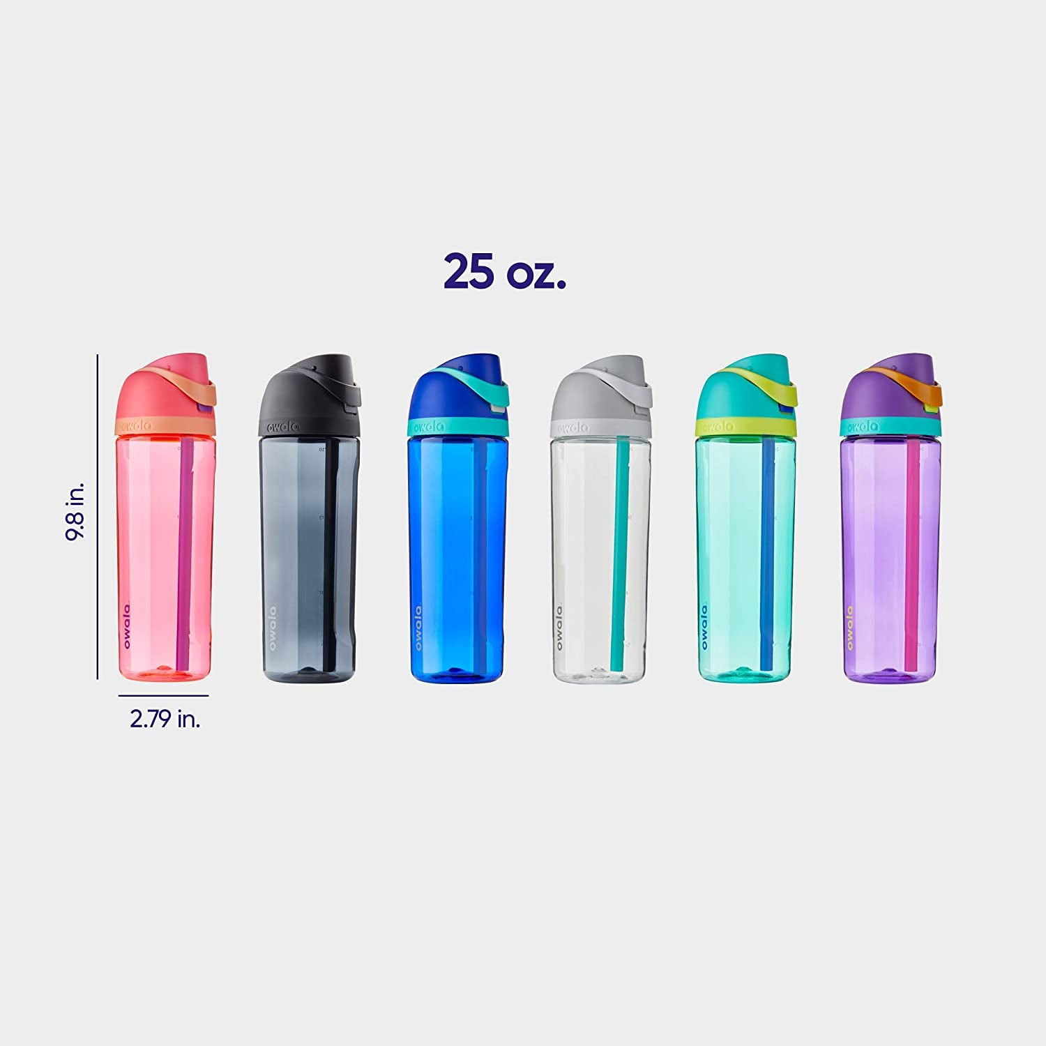 Owala Freesip Tritan Water Bottle 25 Oz Shy Marshmallow